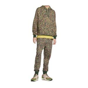 Nike Men's Sportswear Floral Hoodie & Jogger Set Matching Outfit Size S